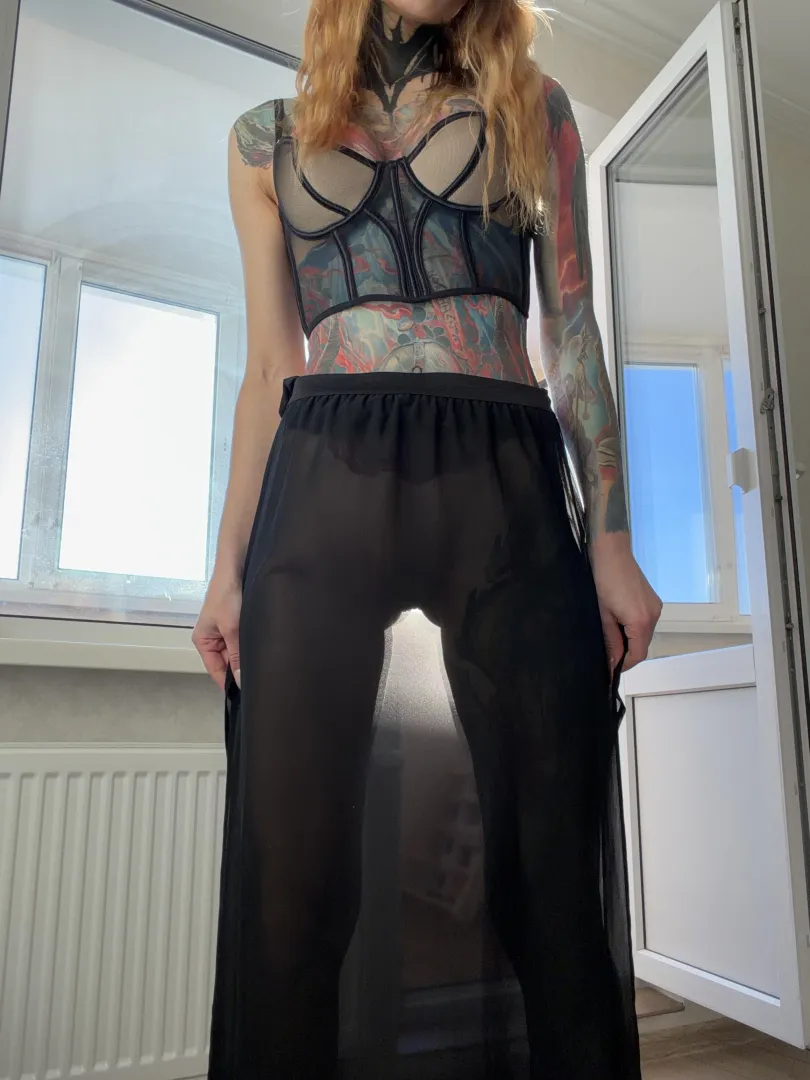 The sun is flirting with me