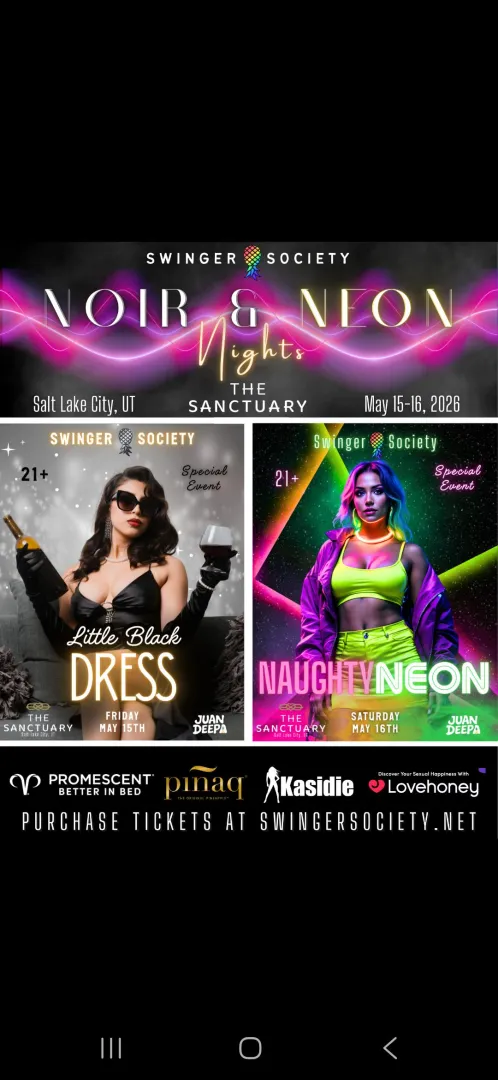 The Swinger Society is coming to Utah!