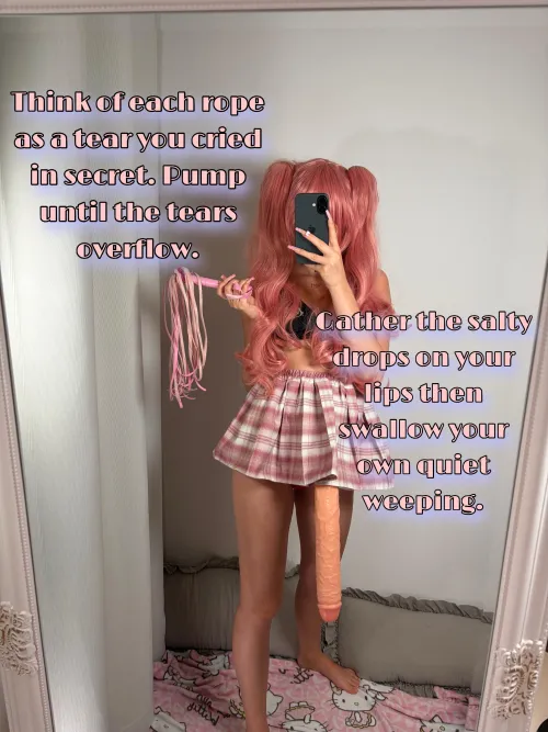 The taste of secret weeping‍