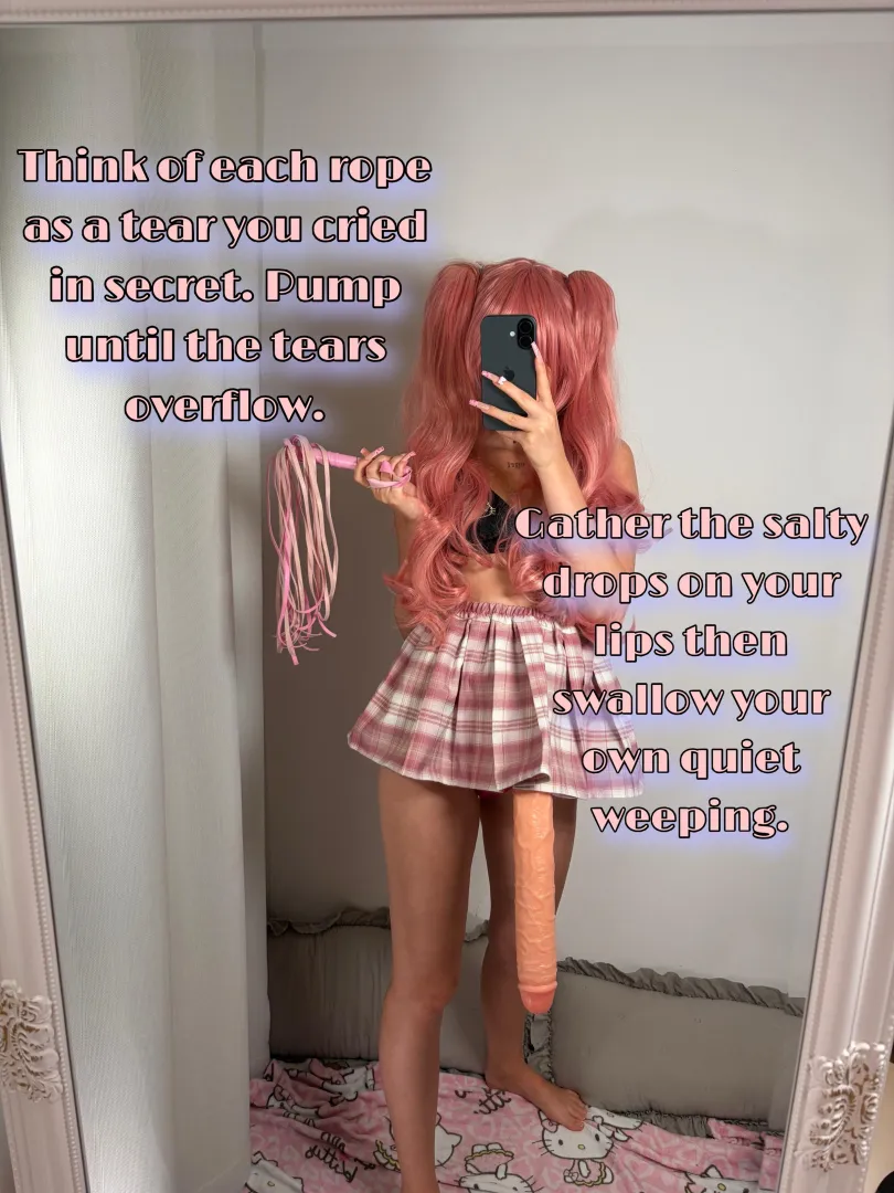 The taste of secret weeping‍