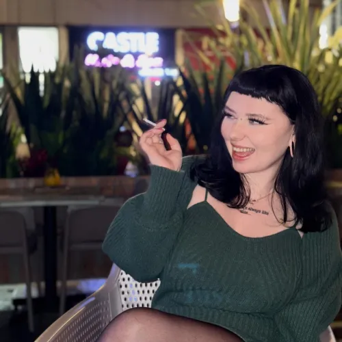 The tension between me and a cigarette after a drink