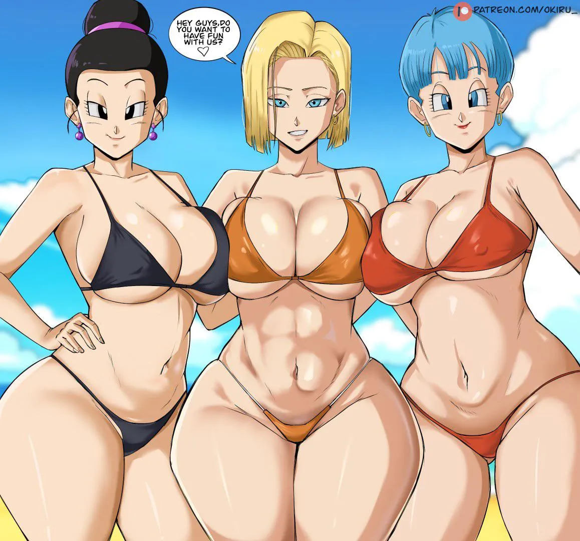 The top 3 at the beach ❤️ (panarandom)