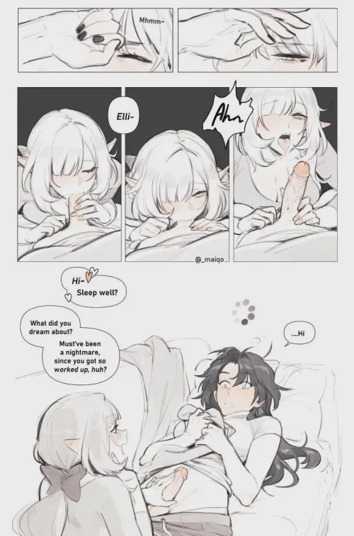 The treatment my girlcock definitely deserves tomorrow morning~ 