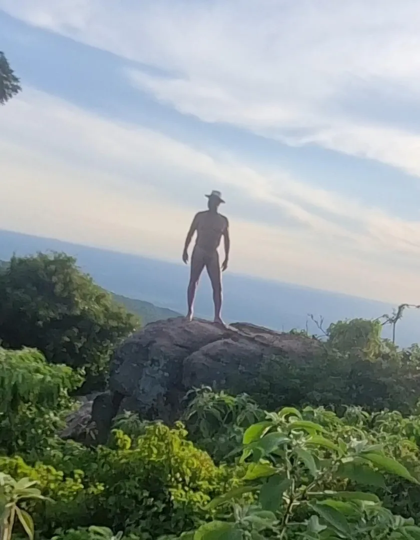 The view was spectacular.