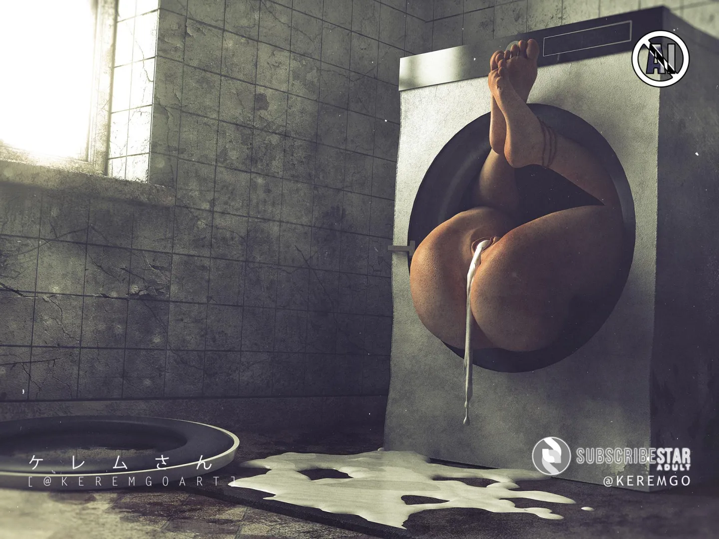 The Washing Machine - Art By Me (d3ogmerek)