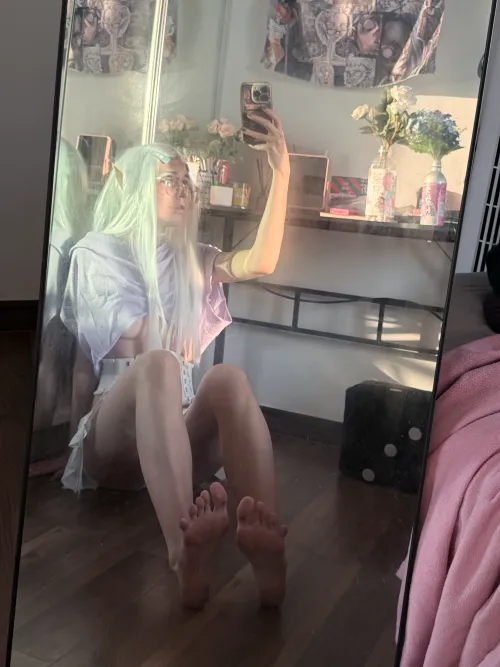 the winter elf preserves the snowy atmosphere