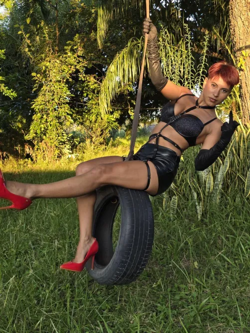 These gloves command your every twitch. Beg to feel them squeeze. Desperate?