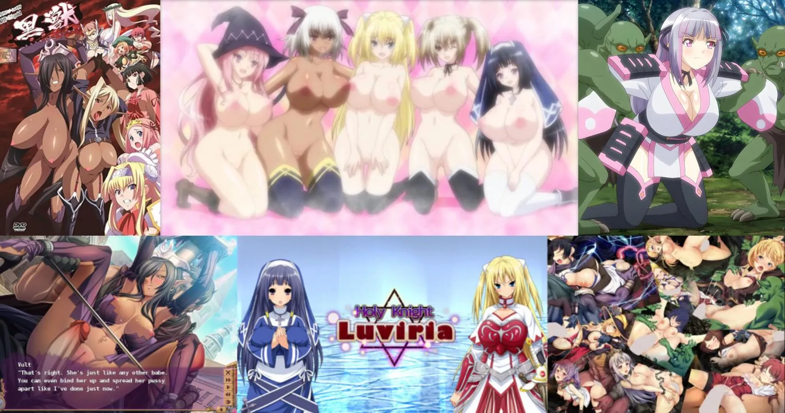 These ovas are based on games