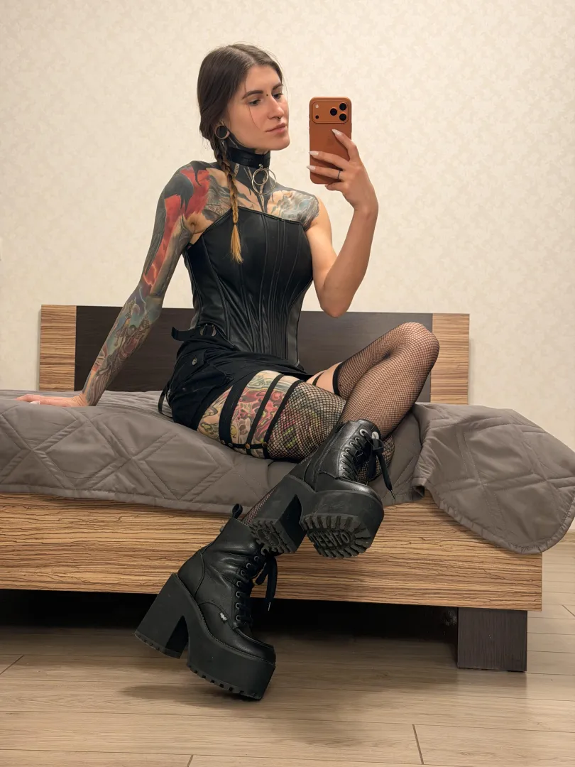 These shoes are missing semen