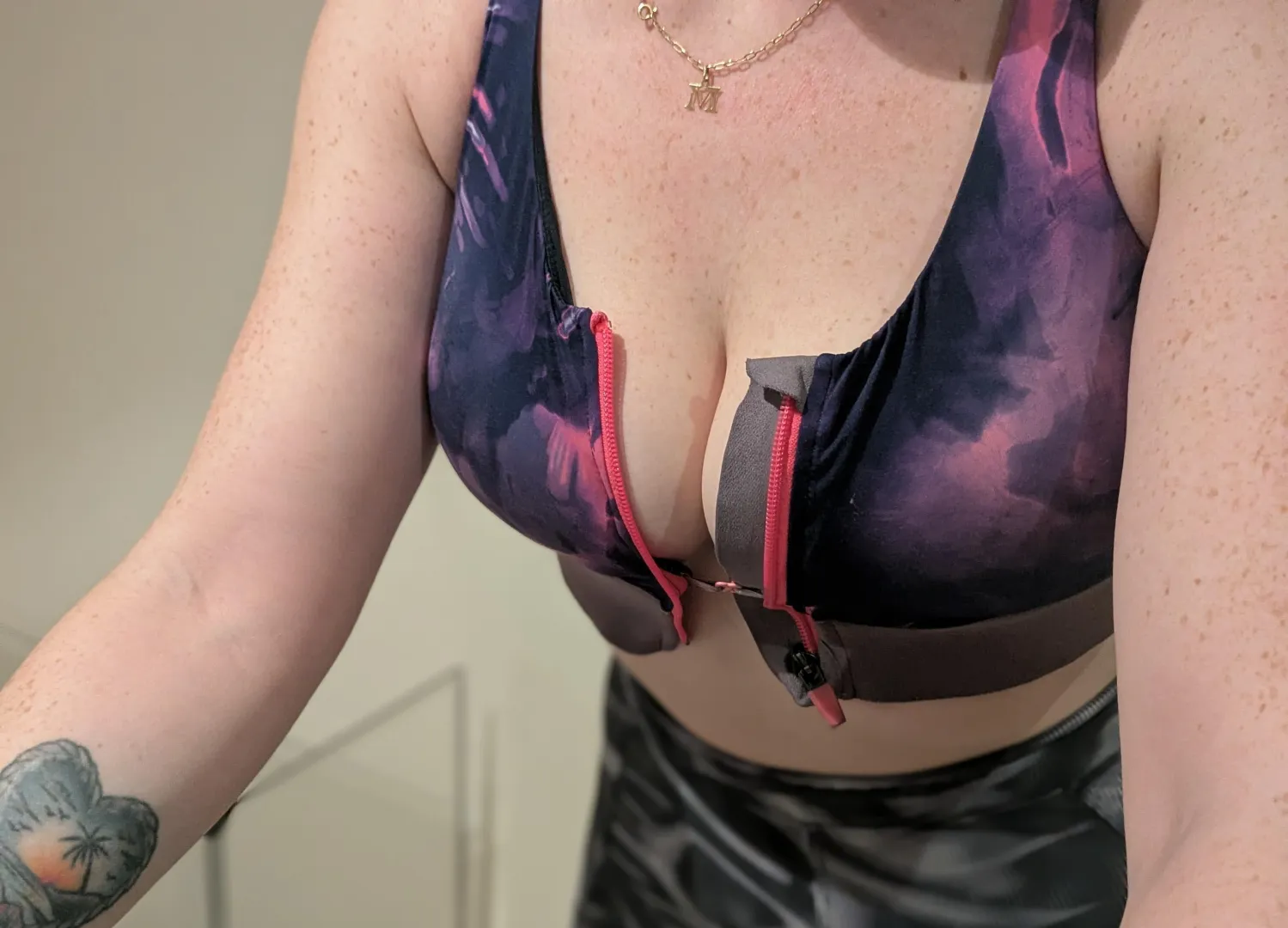 They need support on the exercise bike... 