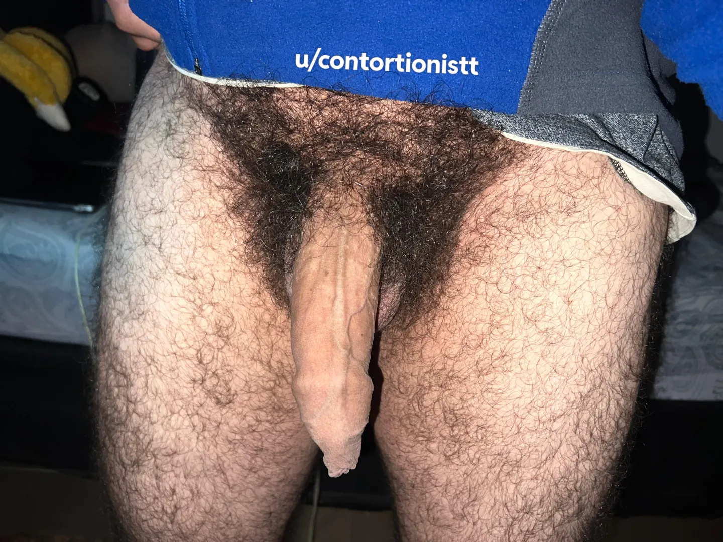 thick, uncut, hairy. triple threat