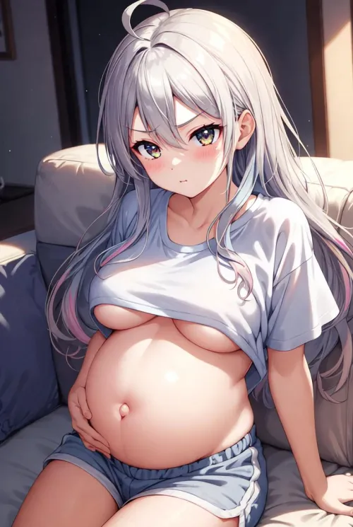 This Huge Belly Is All Your Fault, You Heartless Idiot!