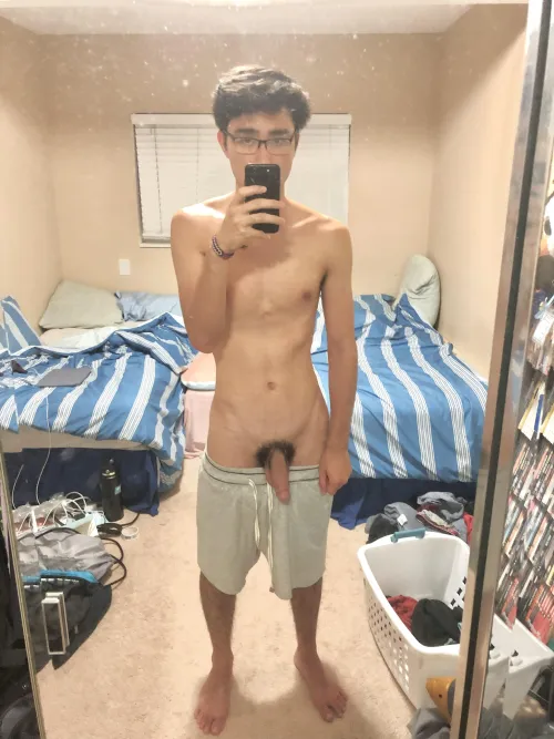 this huge nerd dick has fucked 22 girls so far