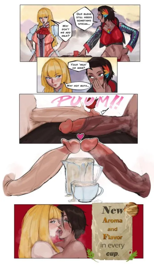 This is hot (white) coffee right? And pls guys post hentai on this server