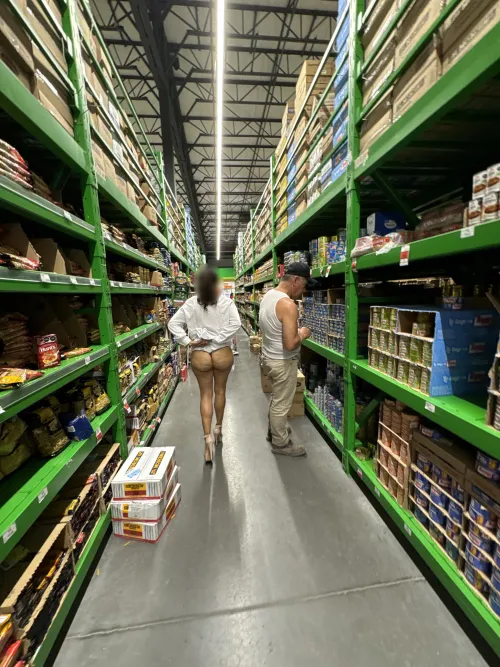 this is how i look from behind while shopping