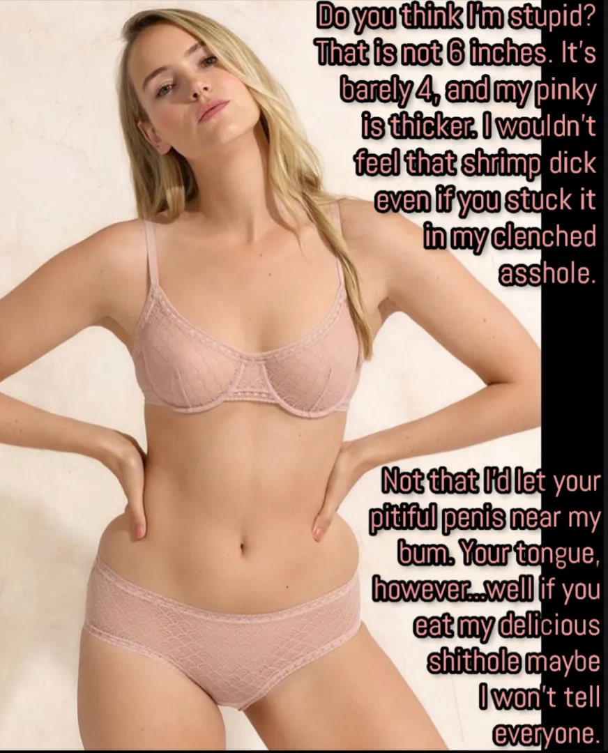 This is what happens when you lie about your size...