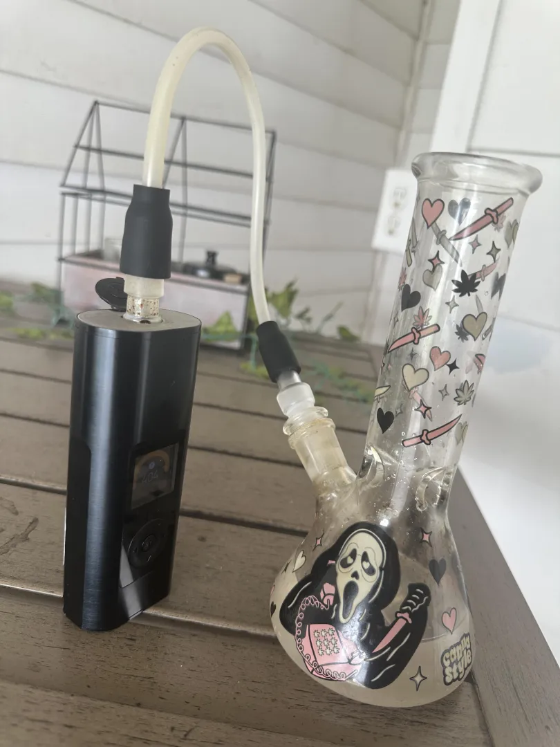 This morning’s wake and bake setup