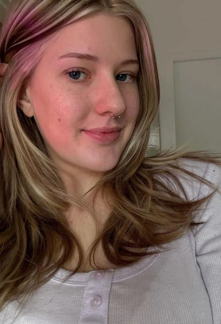 This smile showed up on its own