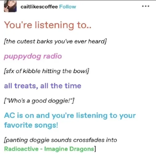 This subreddit's sponsored radio station