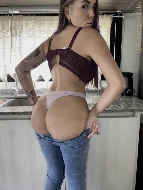 This thick ass need some thick cock