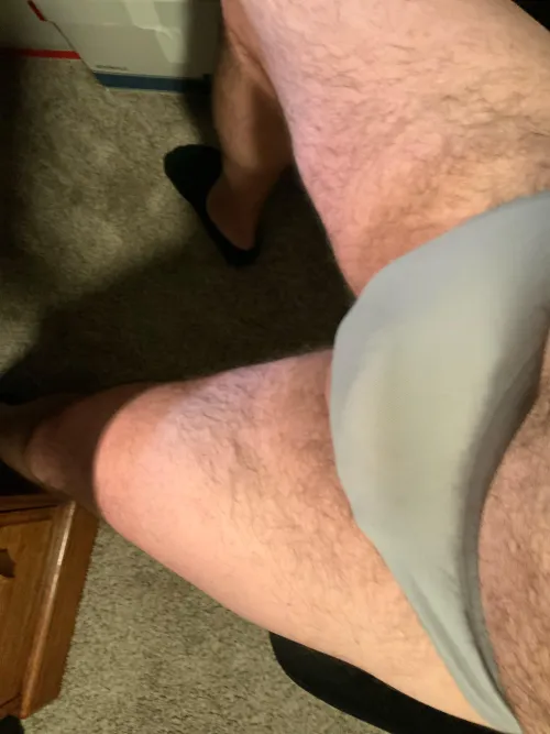 Thong panties on a Monday feel so good