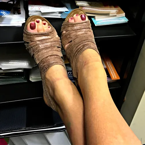 Throw away your Viagra. My feet have healing powers.