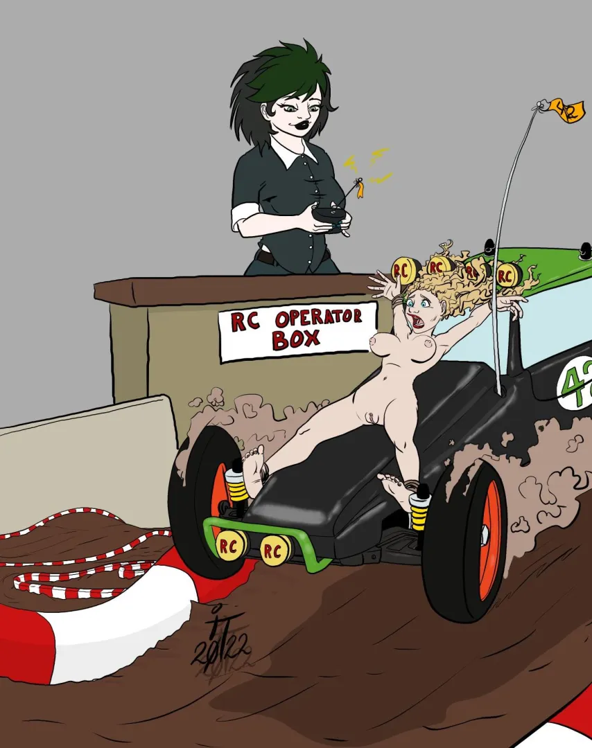 Tie me up to race all day.