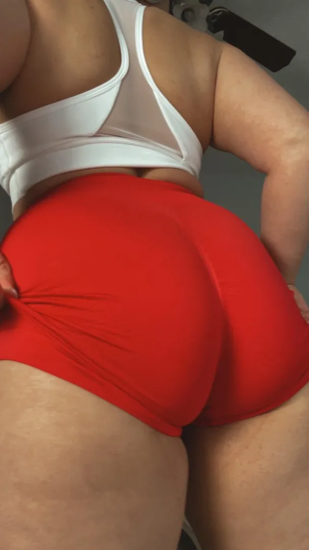 Tight shorts, hungry ass, no mercy