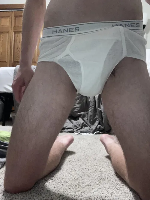 Tighty Whities Tuesdays should be spent pleasing daddy for my tws