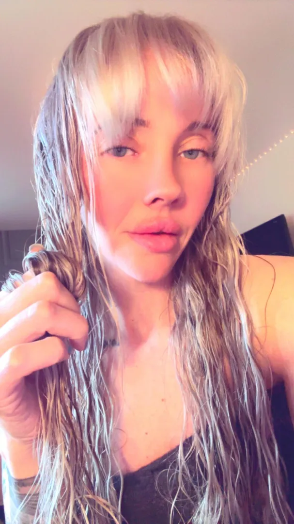 Time to dry my hair after a shower