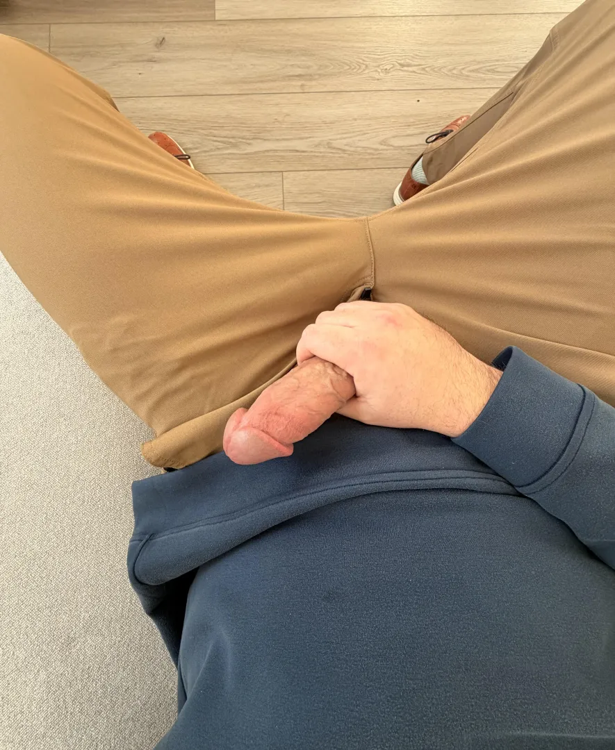 Tits out, mouth open - respectfully.