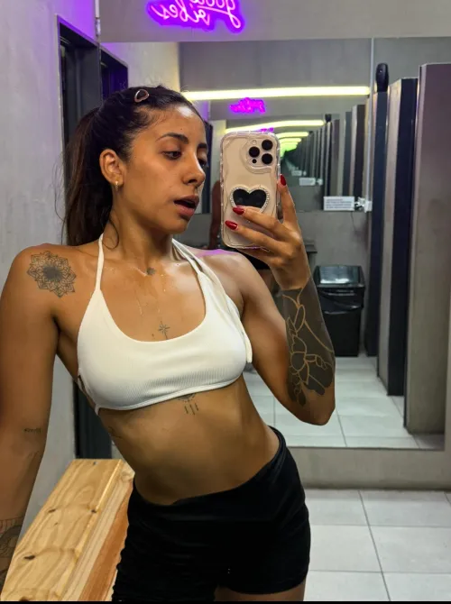 Today's training was tough.