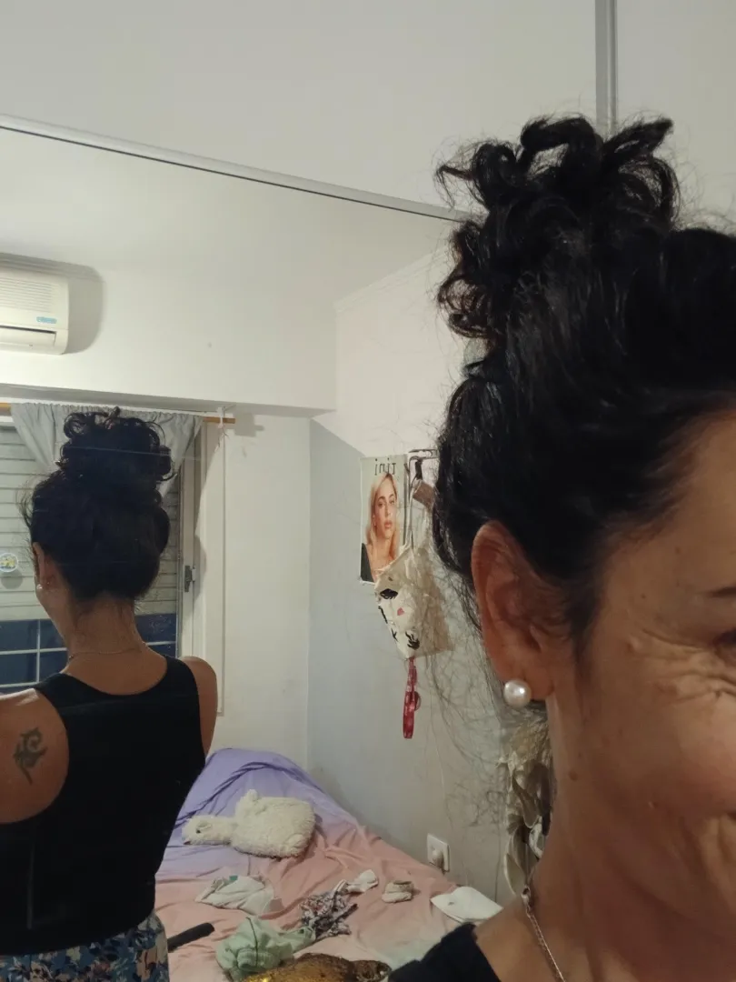 Tome esta foto de mi hairbun especialmente para esta comunidad.