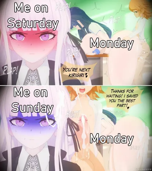 Tomorrow it's friday...A day closer of the inevitable cycle...