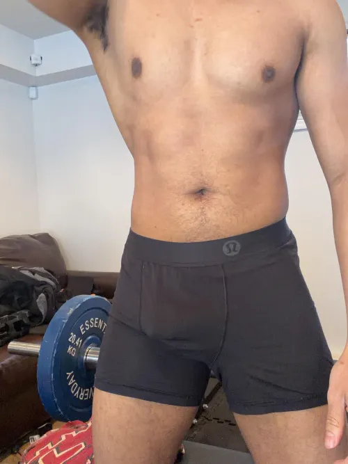 took these mid workout