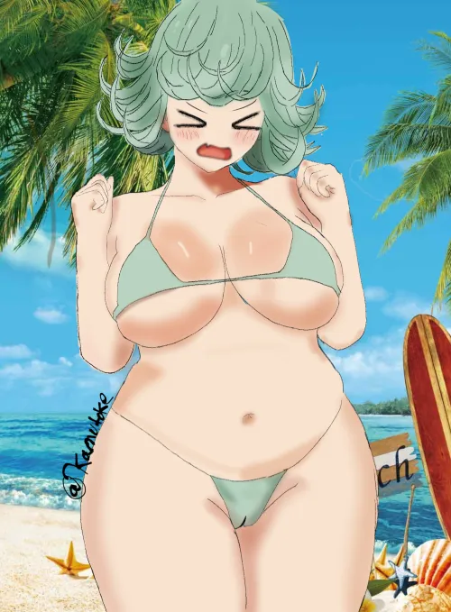 Tornado's Beach Day by @Kamutoke