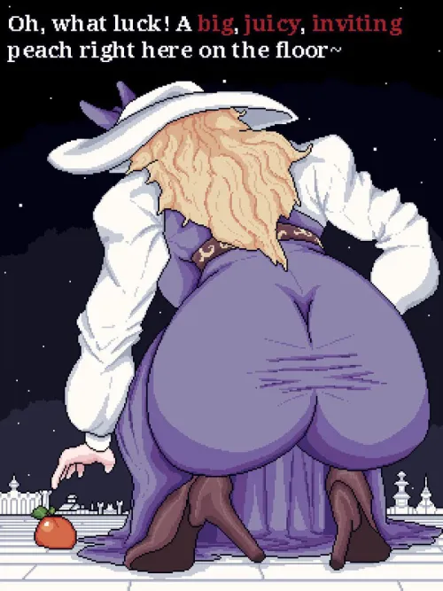 Toyohime Found a Peach [Touhou]