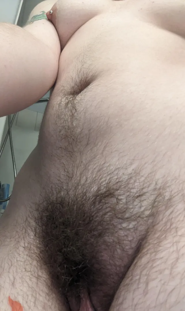 Trail leading to a beautiful fluffy bush