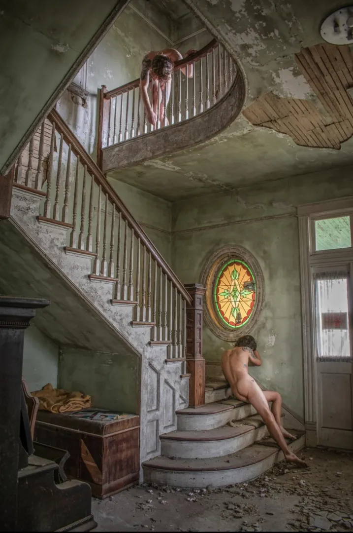 Trapped Spirit In The Abandoned Funeral Home