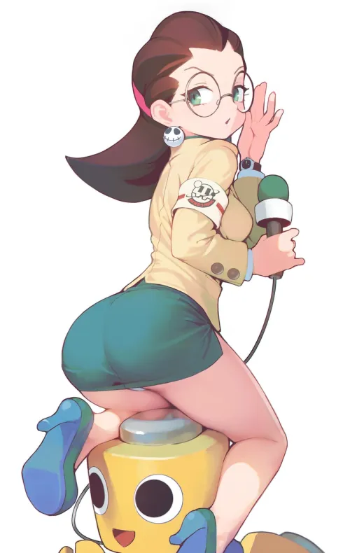 Tron Bonne Looking Great in Pencil Skirt [Mega Man]