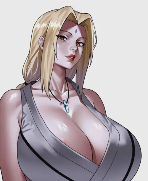 Tsunade’s magnificent chest (Zin) [Naruto]