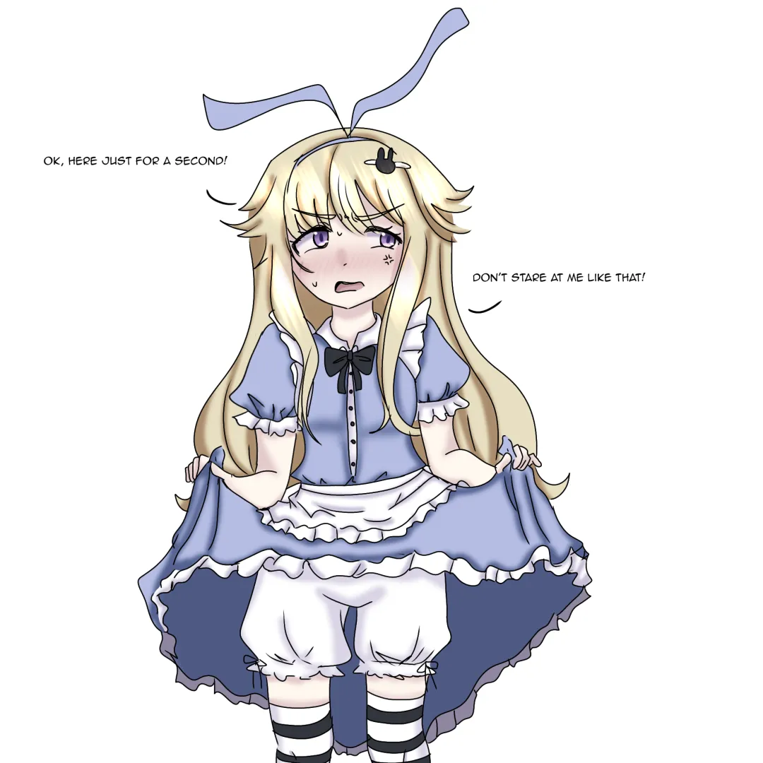 Tsundere sister Alice