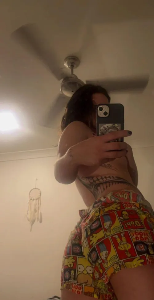 turned around… did you look?