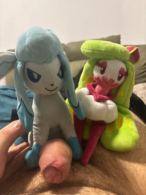 Two friends sharing a treat