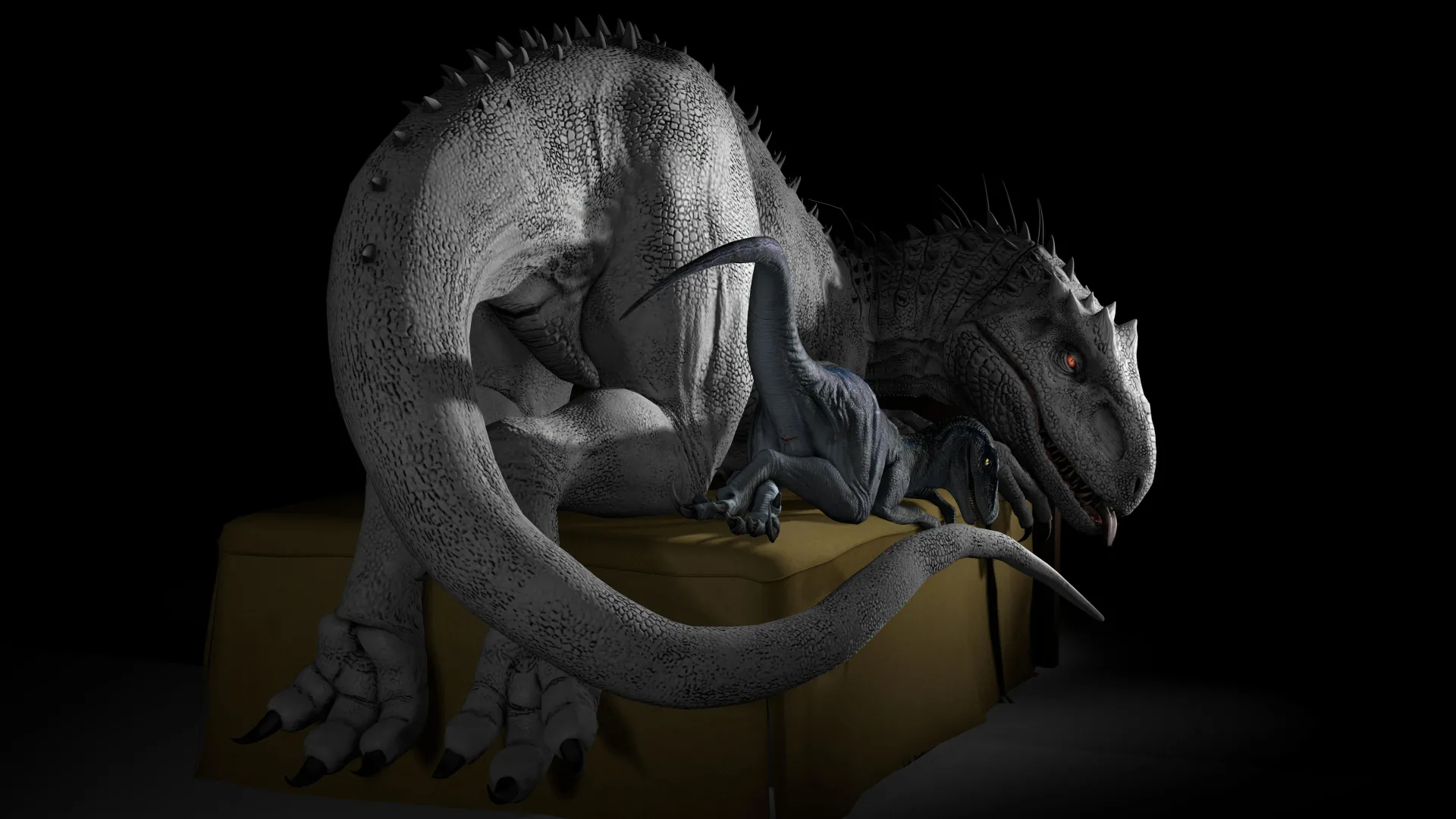 Two lethally beautiful creatures - IvoryLagiacrus