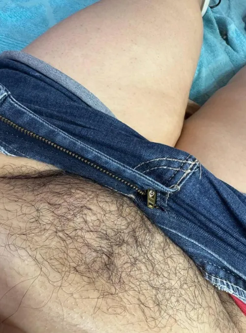 Underneath the clothes, under the panties, the best is always there.