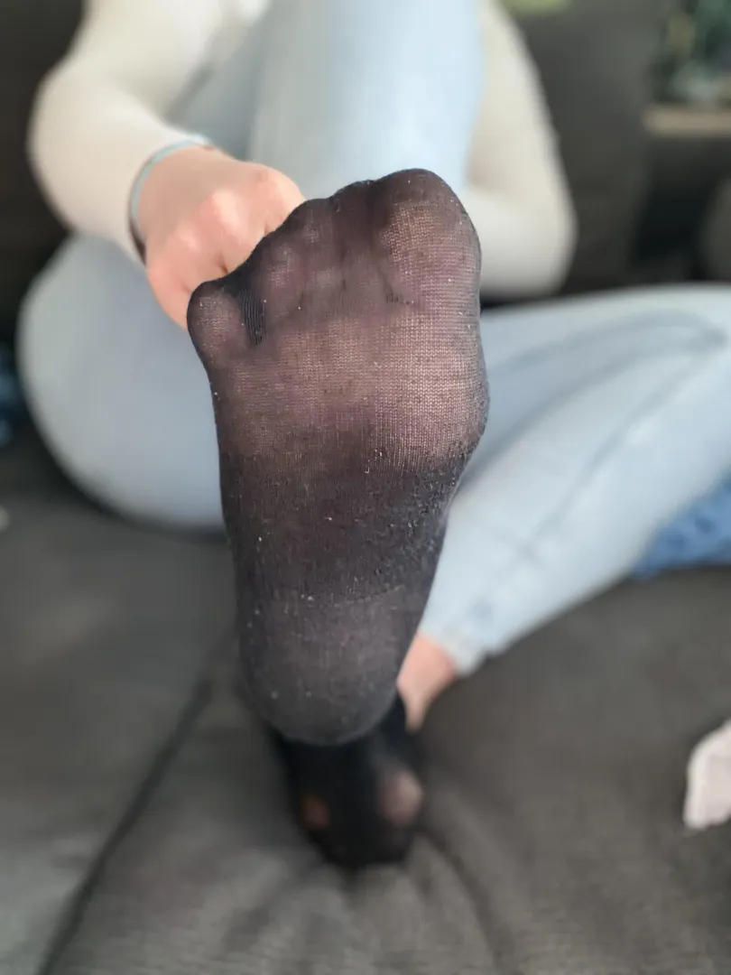 Unpacked some old socks.  [F]