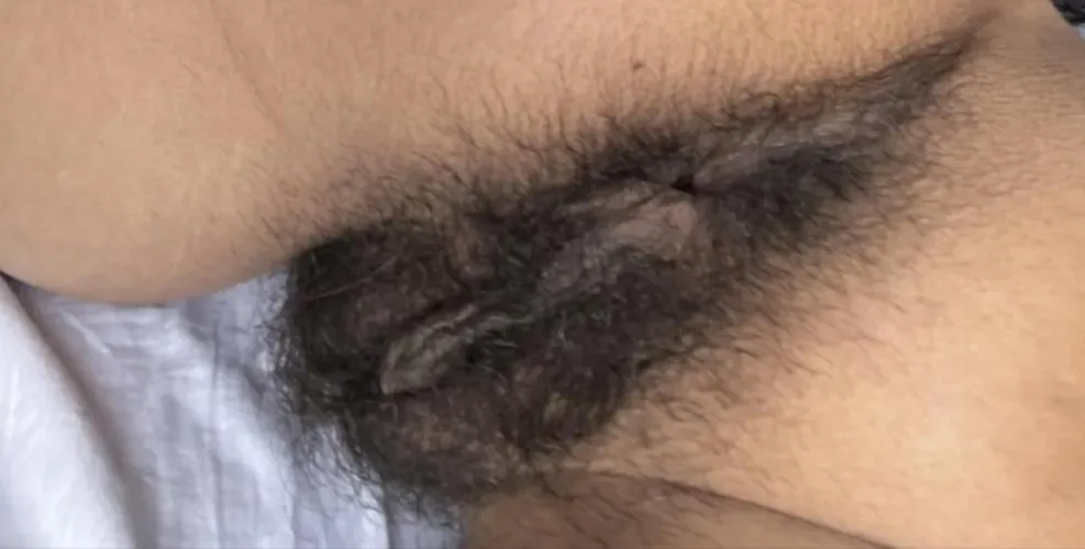 Unshaved bushy 🙈 should I trim?