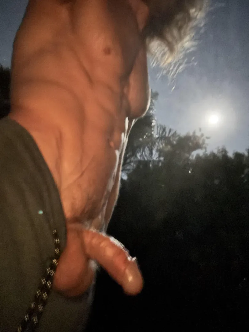 Up late and just thought I would sure. (Moontanning)