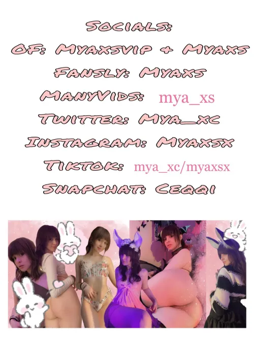 Updated socials!